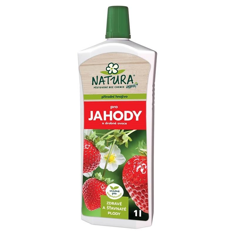 E-shop NATURA Prírodné kvapalné hnojivo jahody a drobné ovocie 1 l