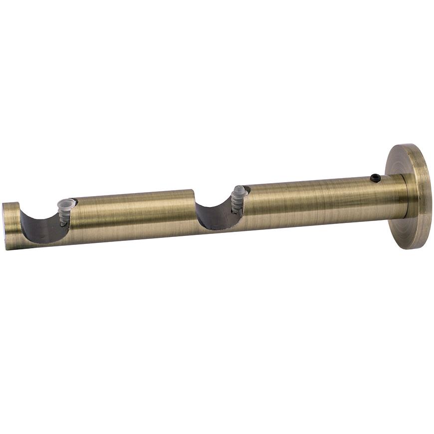 Podpera dvojitá moderný dizajn 19/19mm antické zlato