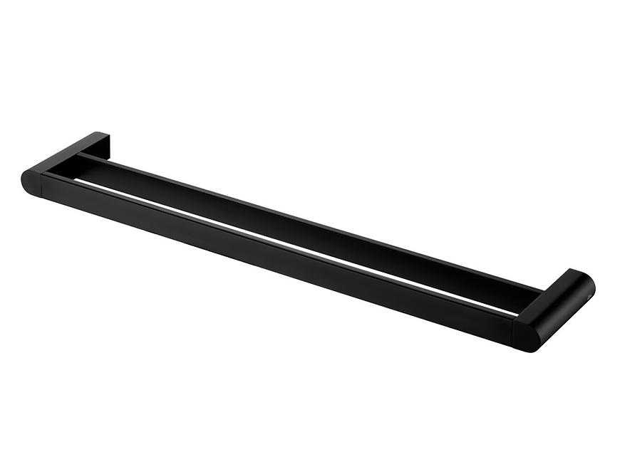 FUTURA BLACK Vešiak 610 dvojitý čierny 02967