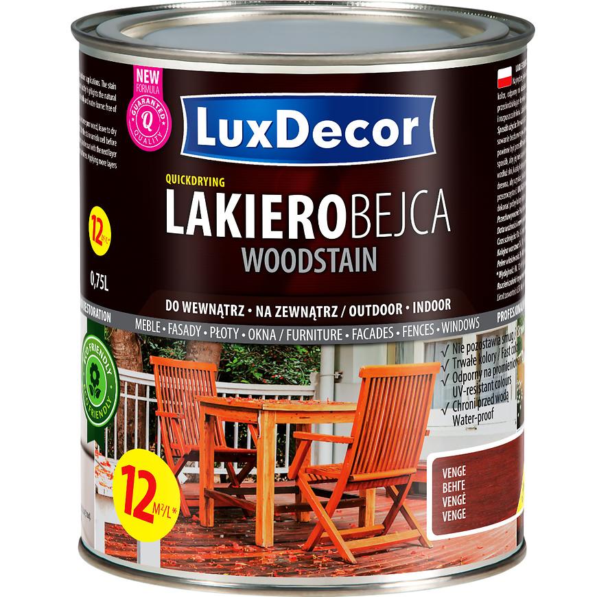 E-shop LUXDECOR Lazúra na drevo dub svetlý 0,75 L