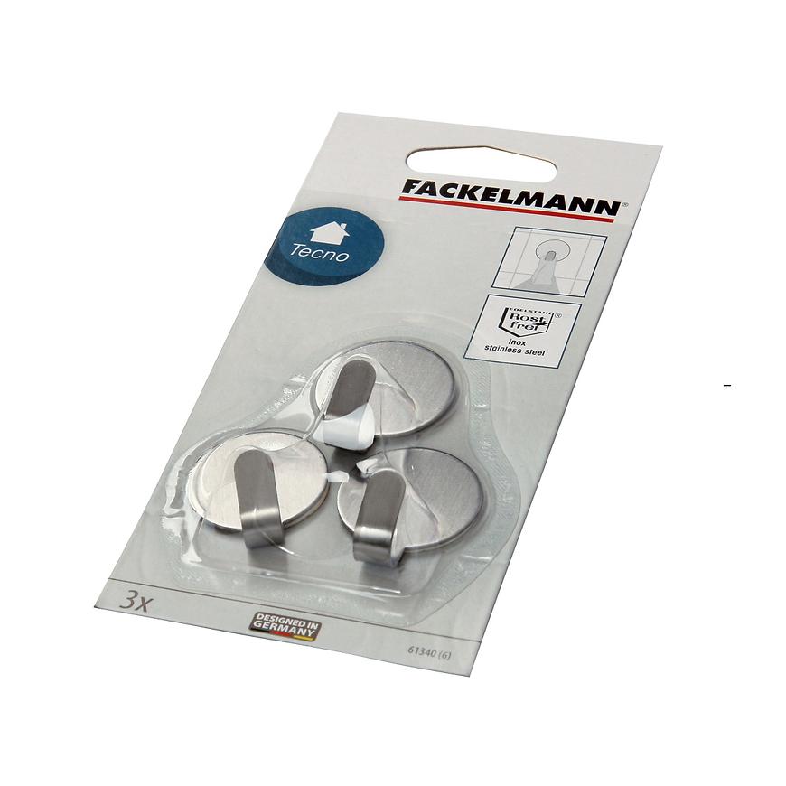 Háčiky okrúhle samolepiace saténové 3,7cm 61340