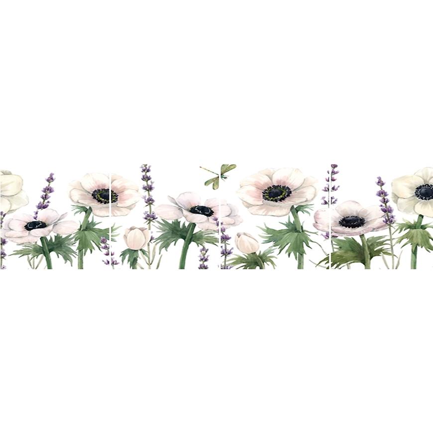 Sklenený panel 60/240 Flowers-2 4-Elem