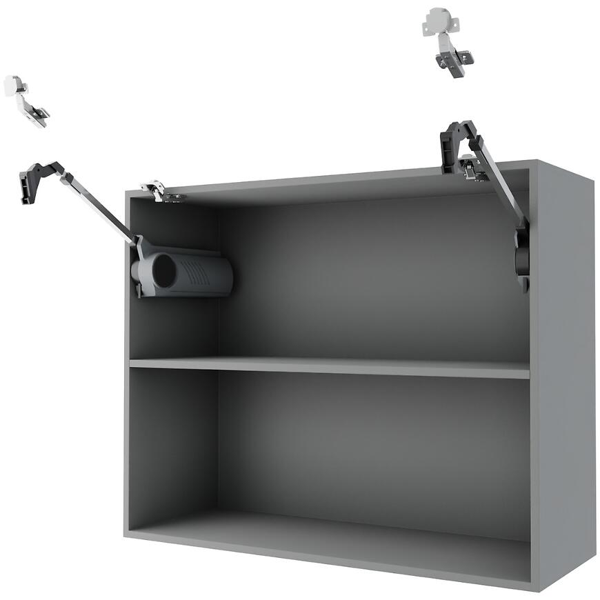 Korpus sivý W8b / W8bs 90 Av