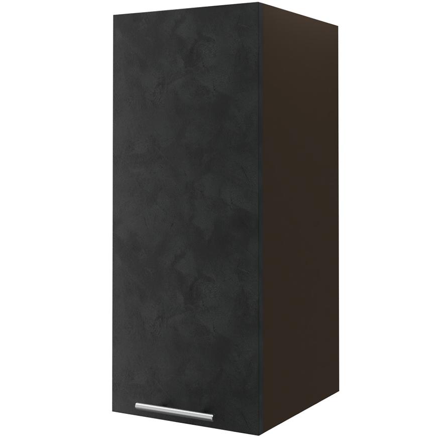 Skrinka do kuchyne Malmo Ares black W2/30 lava