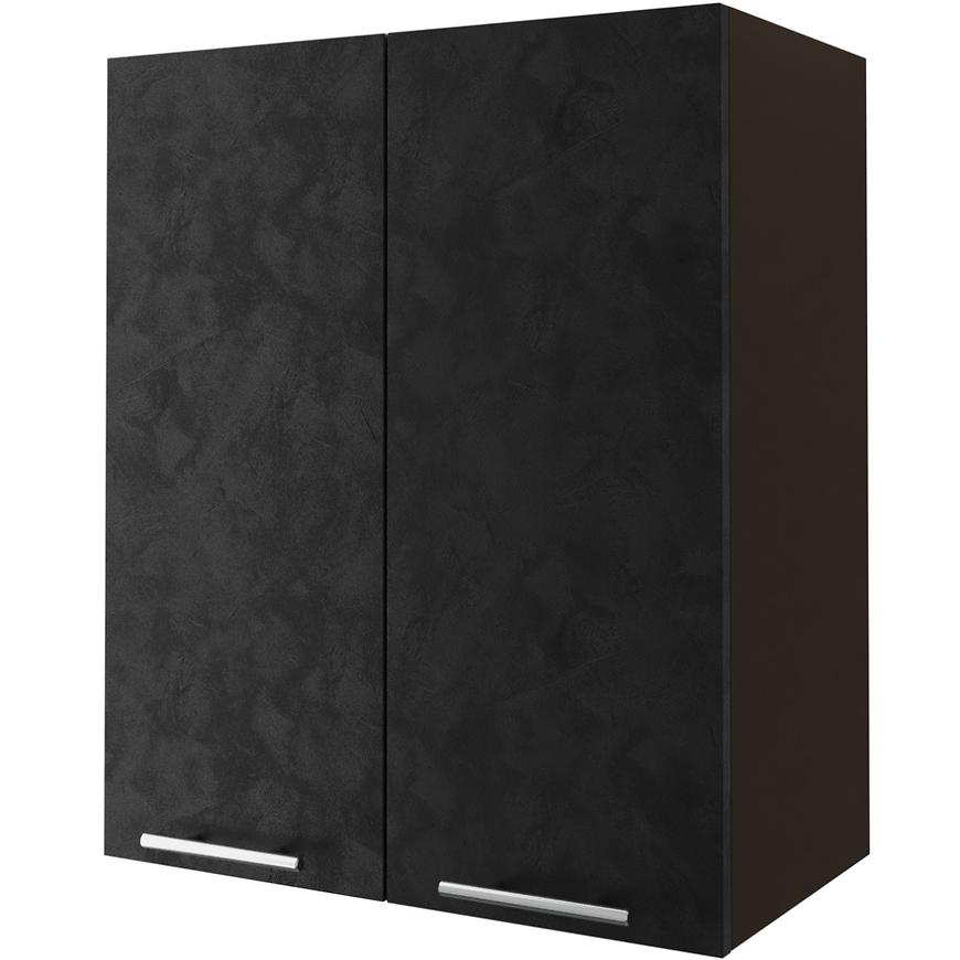 Skrinka do kuchyne Malmo Ares black W3/60 lava