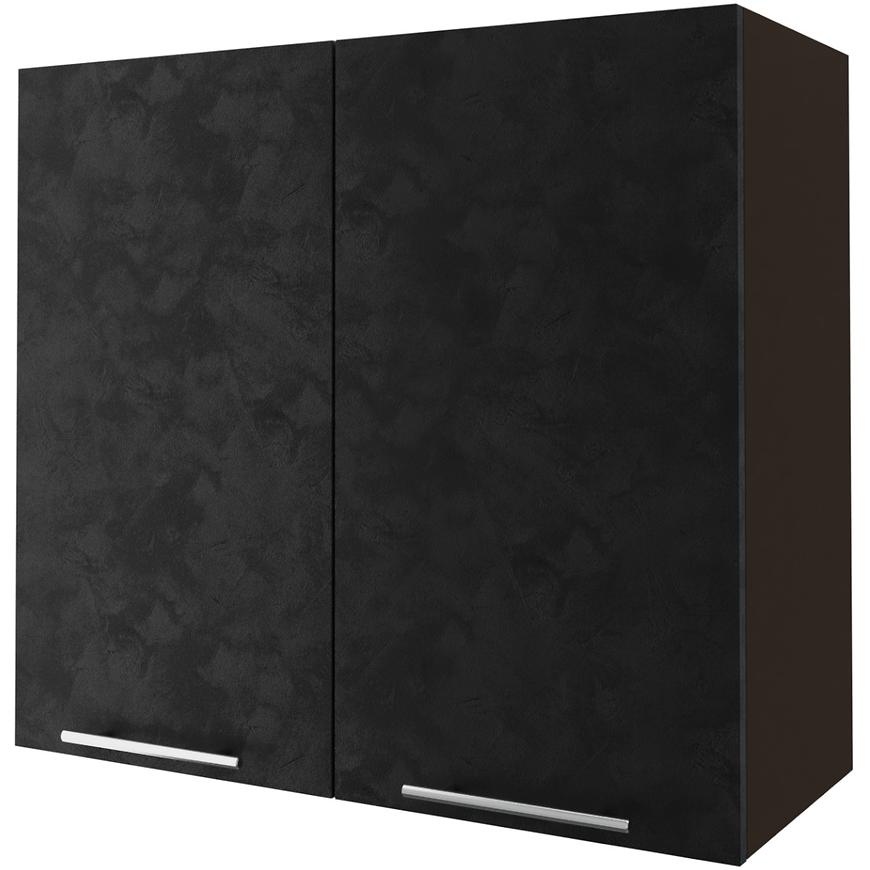 Skrinka do kuchyne Malmo Ares black W3/80 lava