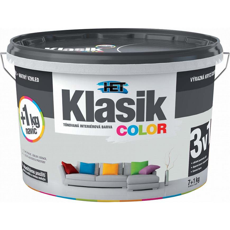 E-shop HET Klasik Color sivý platinový 7+1kg