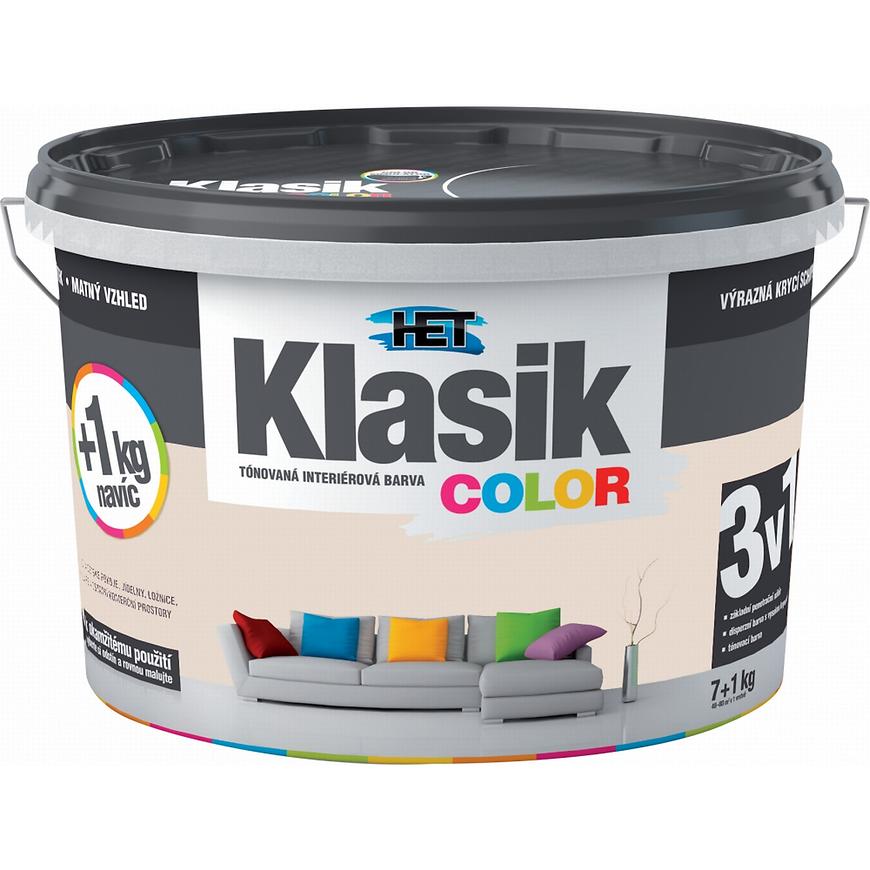 E-shop Het Klasik Color Béžový Pieskový 7+1kg
