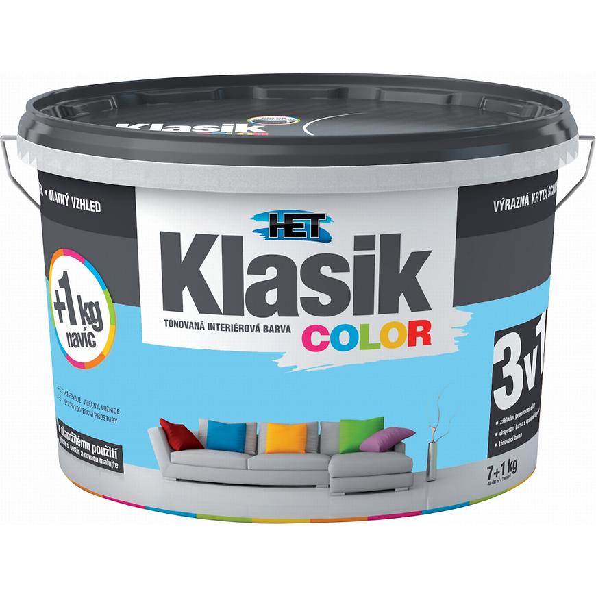 E-shop Het Klasik Color Modrý Blankytný 7+1kg