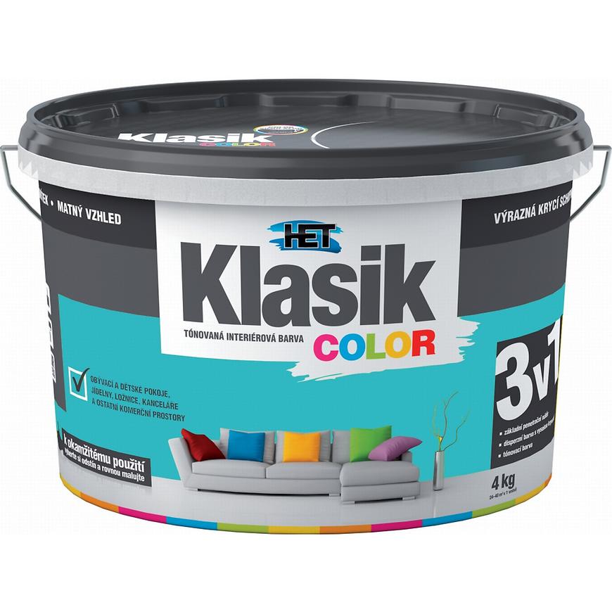 E-shop HET Klasik Color zelený tyrkysový 4kg