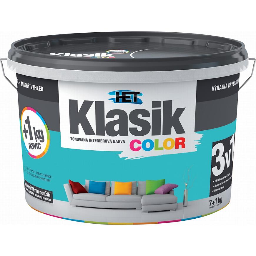 E-shop HET Klasik Color zelený tyrkysový 7+1kg