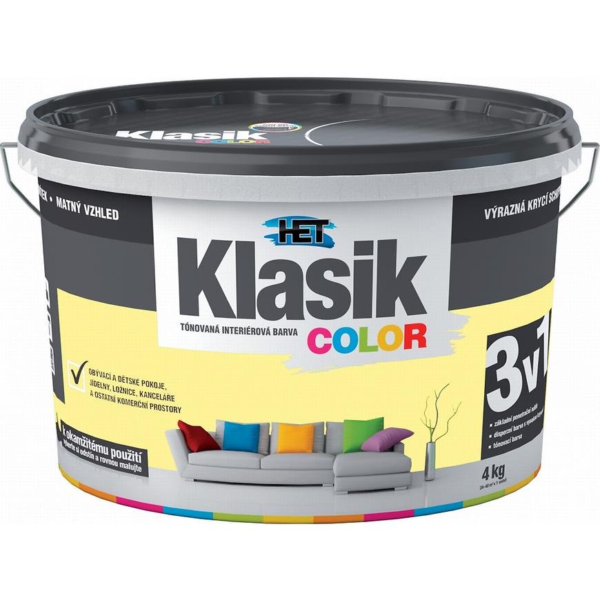 E-shop HET Klasik Color žltá zázvorová 4 kg