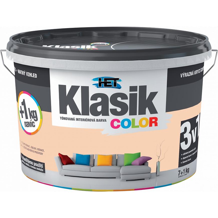 E-shop Het Klasik Color Oranžový Broskyňový 7+1kg