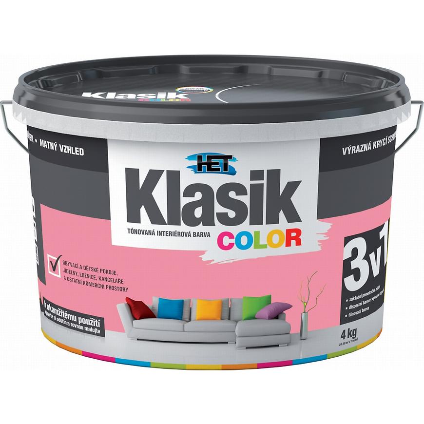 E-shop HET Klasik Color ružový 4 kg