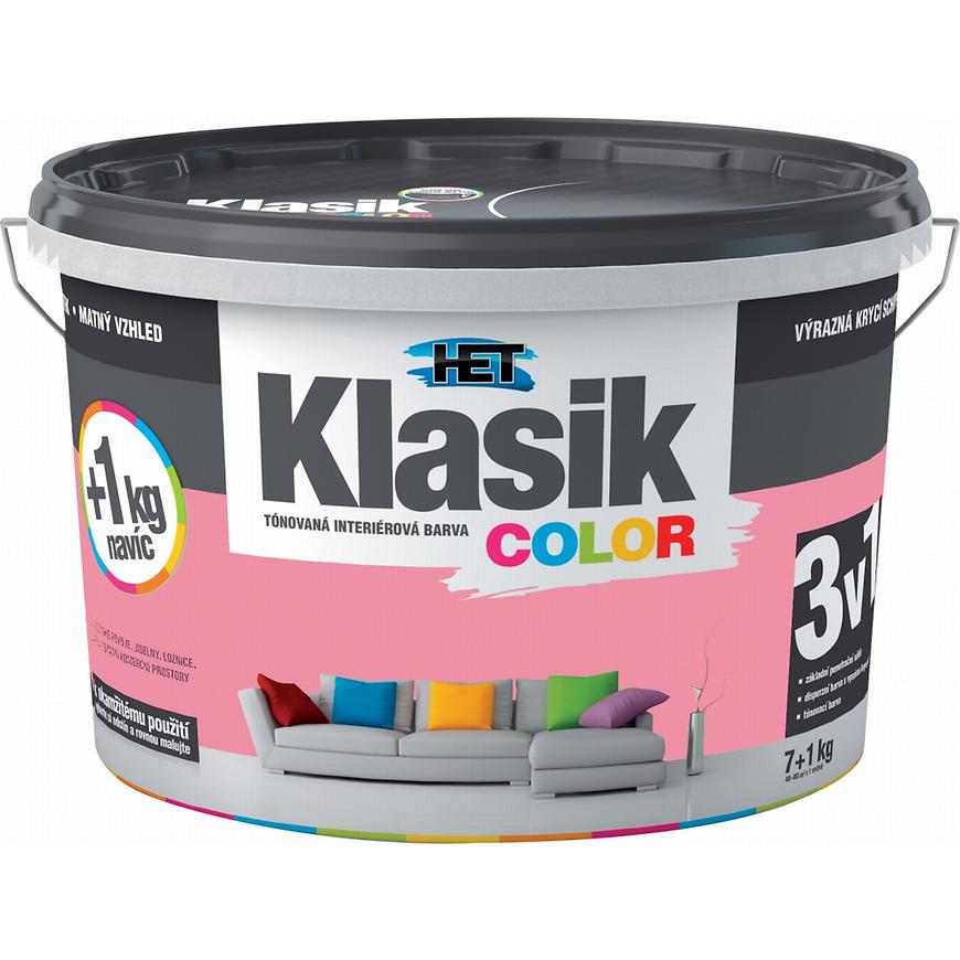 E-shop HET Klasik Color ružový 7+1 kg