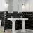 Kúpeľňové obkladačky Metrotiles Black