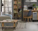 Sklenena deliaca stena v loft interieri  - moderny interier v jedinecnom style