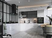 Kuchyňa v tvare L - ako navrhnúť funkčný interiér?