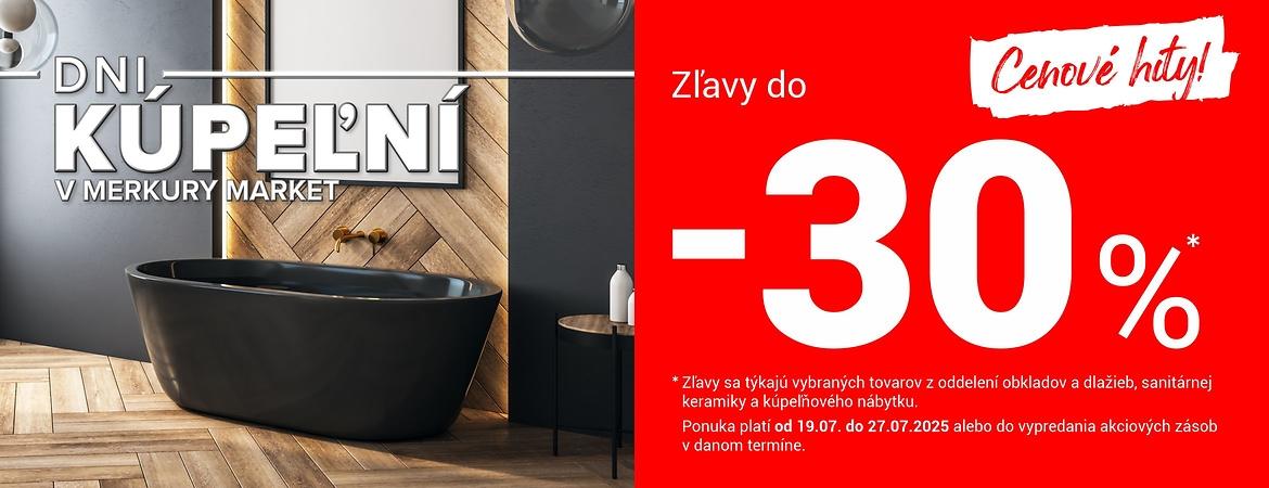 DNI KÚPEĽNÍ v Merkury Market
