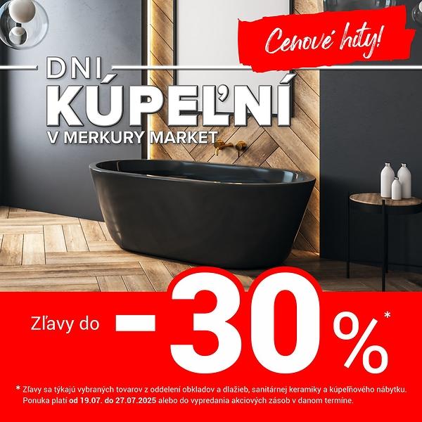DNI KÚPEĽNÍ v Merkury Market