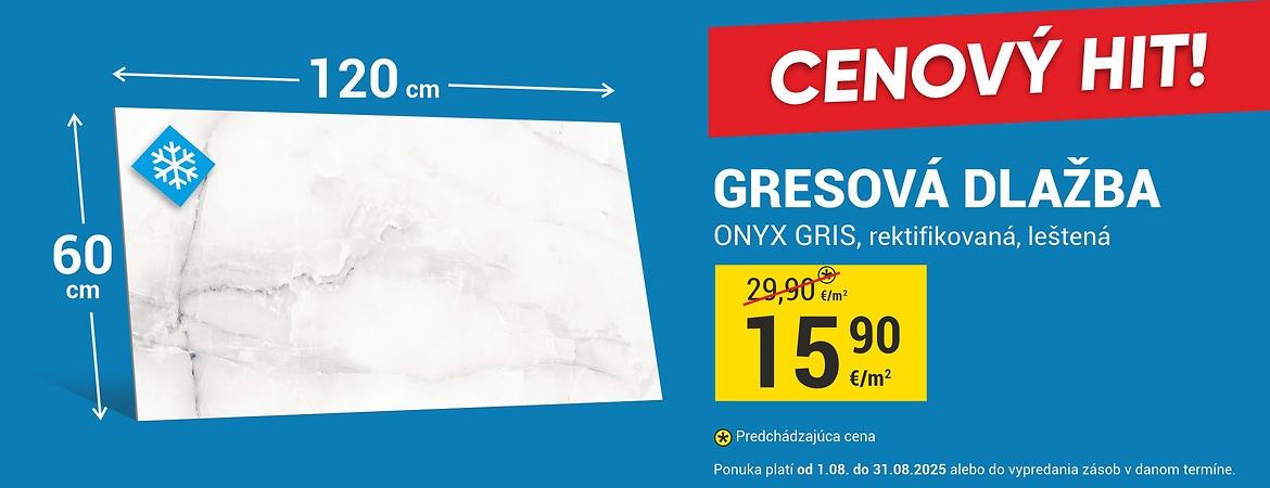 PLYTKA BILLBOARD ONYX GRIS