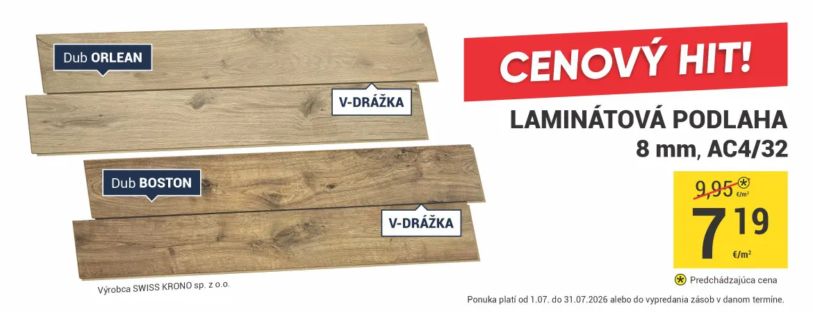 BILLBOARD - LAMINATOVE PODLAHY