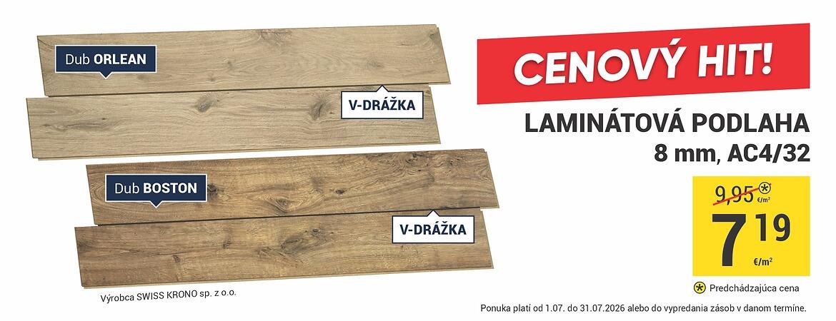 BILLBOARD - LAMINATOVE PODLAHY