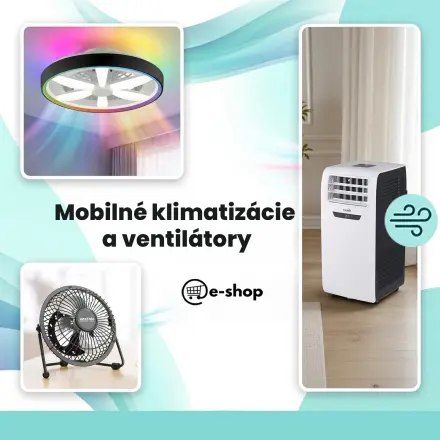 Mobilné klimatizácie  a ventilátory
