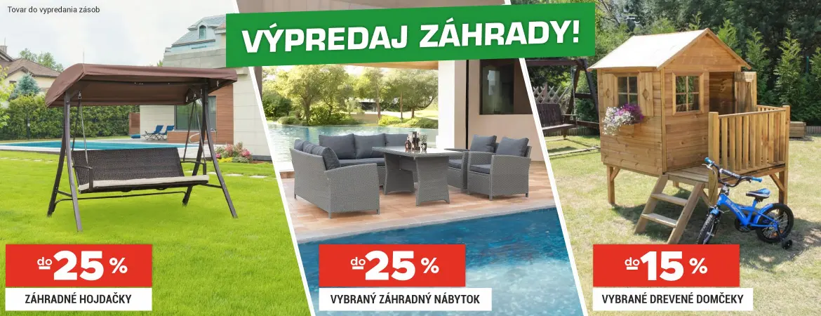 VÝPREDAJ ZÁHRADY