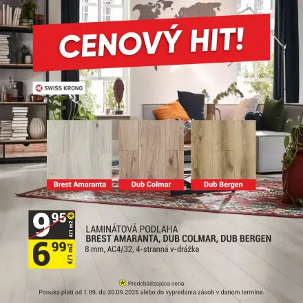 LAMINATOVE PODLAHY CENOVY HIT