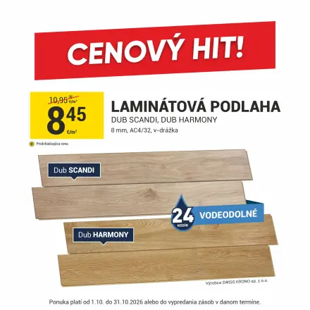 PANELE CENOVY HIT
