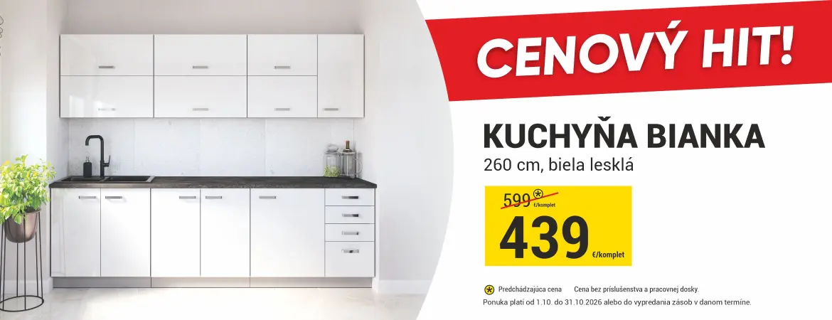 Kuchynská linka CENOVY HIT