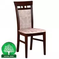 Stolička W32 orech livia 8