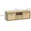 TV stolík M12 Mediolan Doska Natural Hikora,3