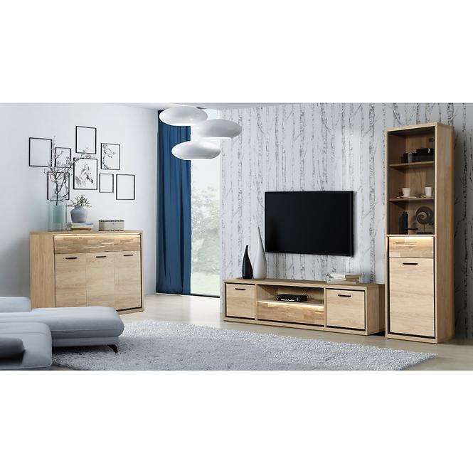 TV stolík M13 Mediolan Natural Hikora