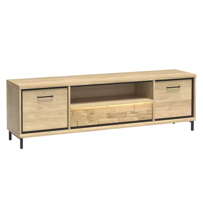 TV stolík M13 Mediolan Doska Natural Hikora,5