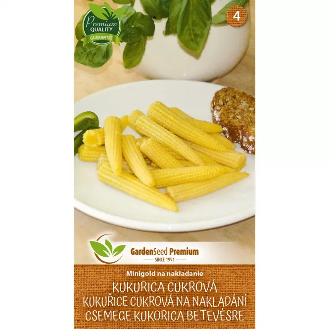 Kukurica cukrová - minigold (na nakladanie)
