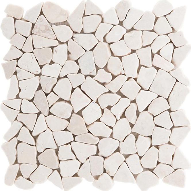 Obklad mozaika Poly Biancone mini 28x28