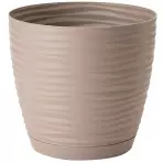 Sahara Petit okrúhly s podstavcom 15 taupe
