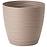 Sahara Petit okrúhly s podstavcom 17 cm taupe