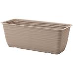 Kvetináč Sahara s podstavcom 40 cm taupe