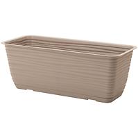 Kvetináč Sahara s podstavcom 40 cm taupe