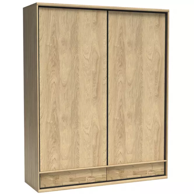 Skriňa Mediolan M19 Doska Natural Hikora