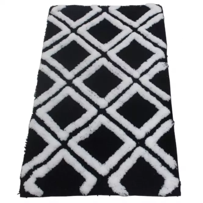 Sada koberčekov BM-1612 čierna 50X80+40X60,2