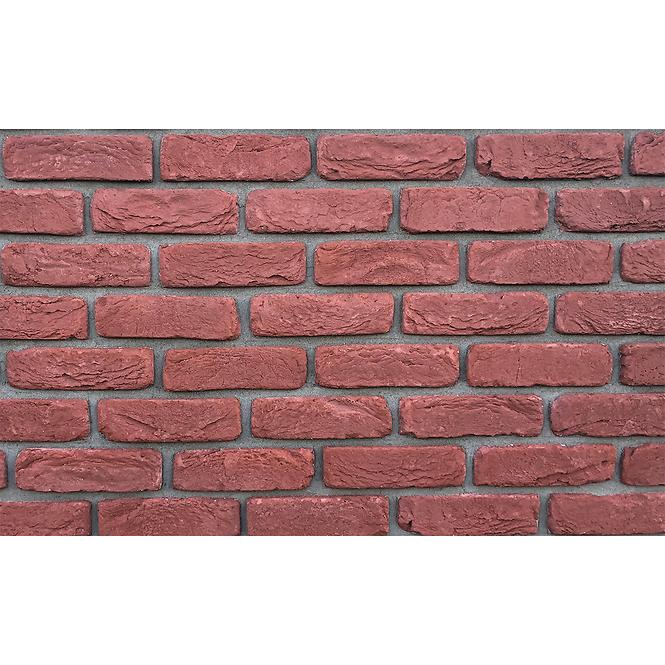 Betónový Obkladový Brick Classic Red