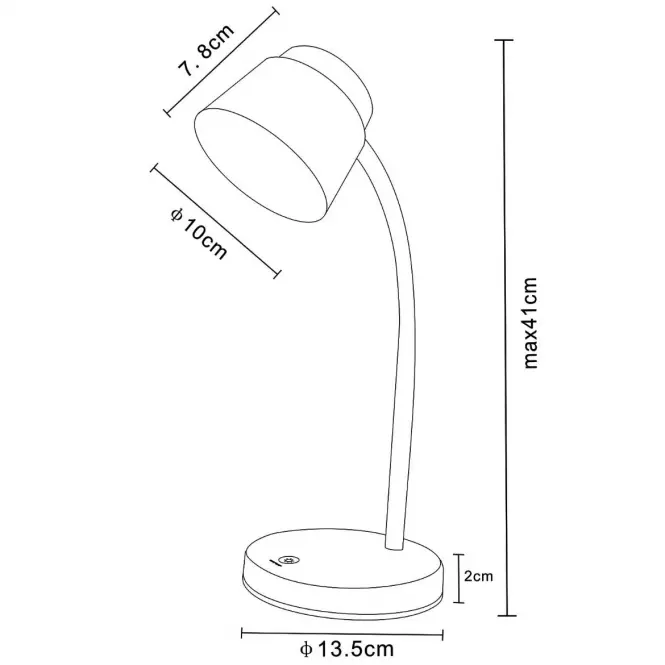Stolná lampa LED 1607 5W Lb1,3