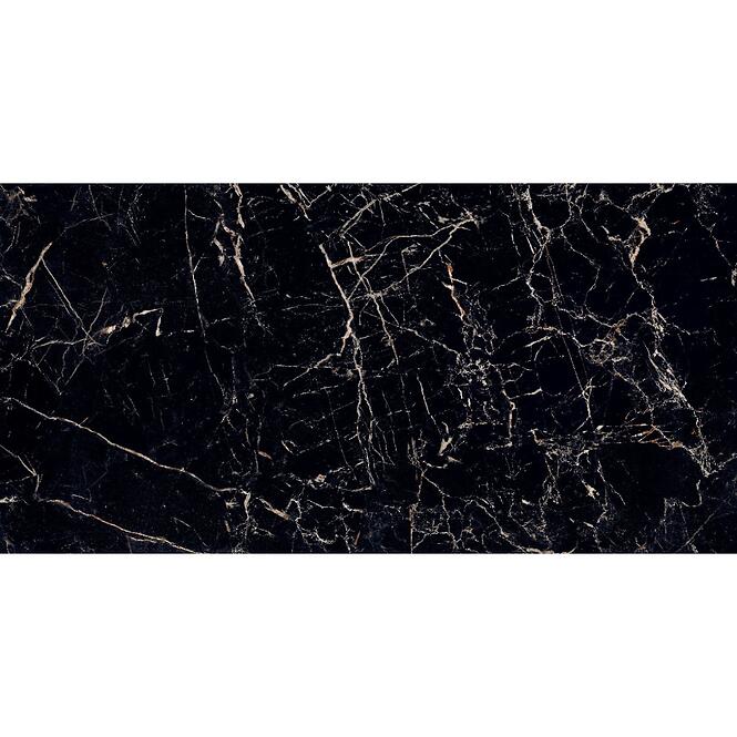 Grosová dlažba Maxigen Black High Glossy Rekt. 60/120,3