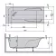 Vaňa WP/MO 70X160 BIEW+ STW,2
