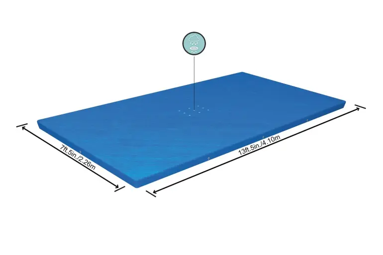 Krycia plachta na bazén 4,00×2,11 m 58107