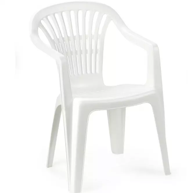 Plastová stolička Scilla biela